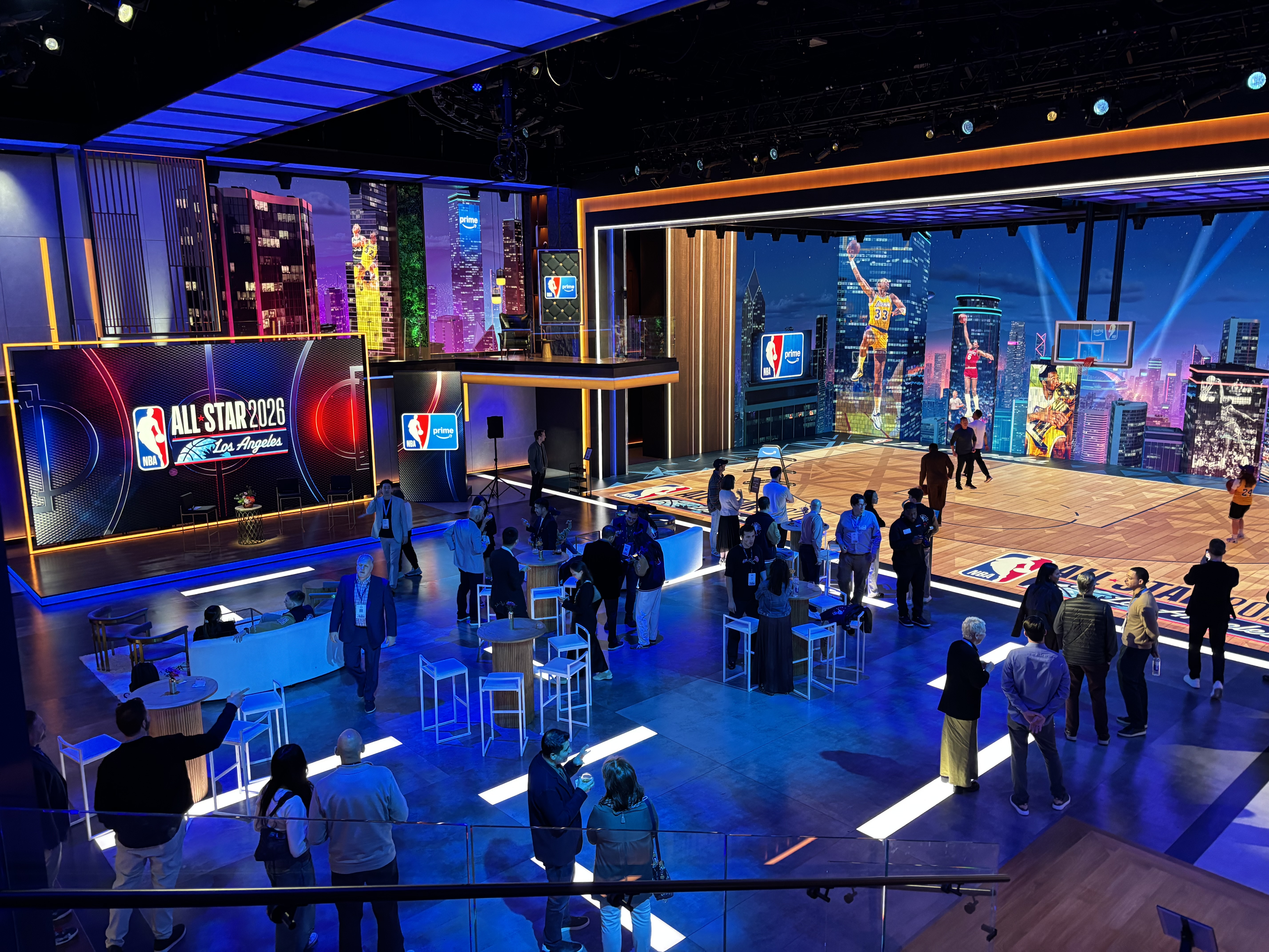 AWS x NBA All-Star venue overview